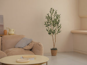 Corner Magic: Accenting Your Home with Faux Trees