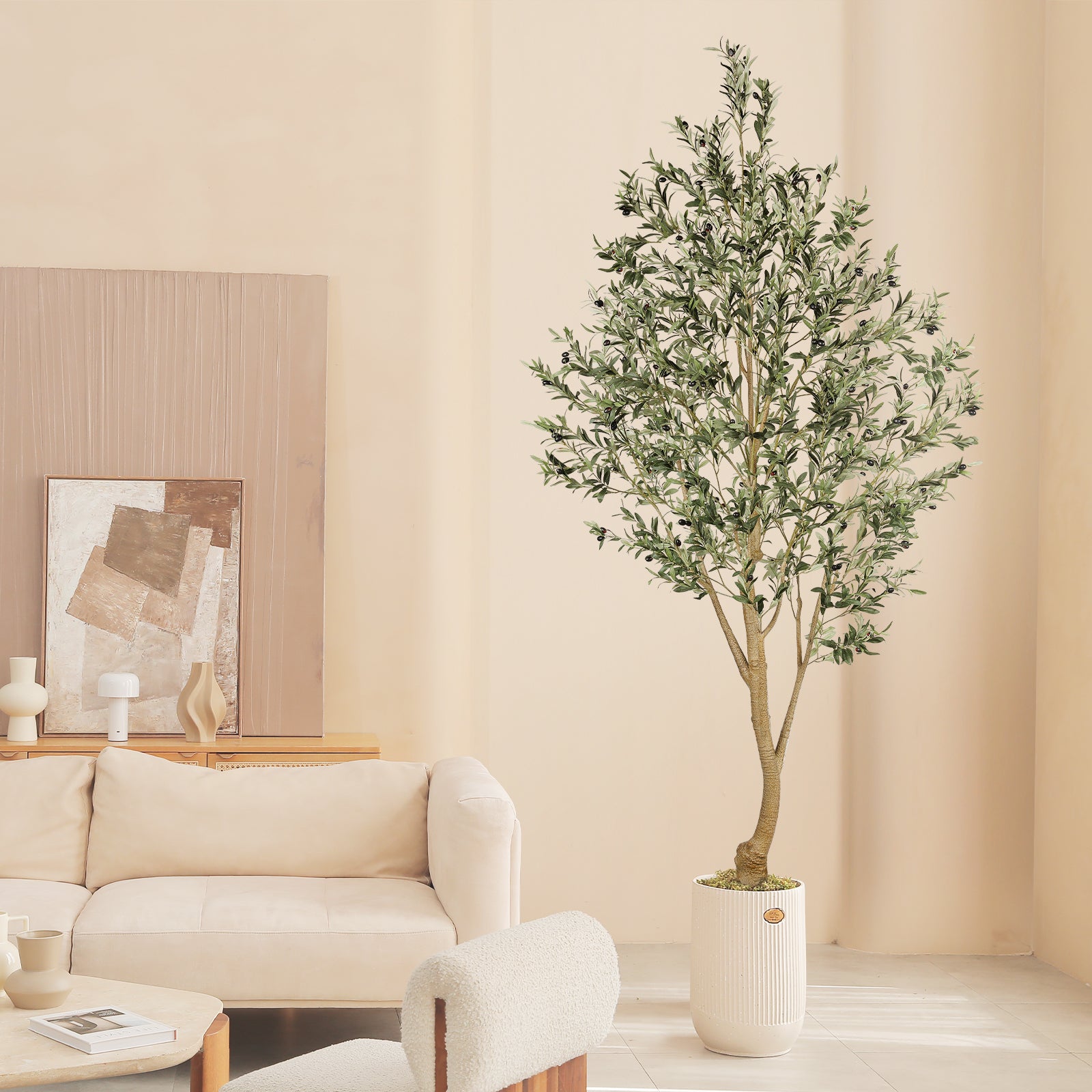 Realead 9' Large Olive Tree – REALEAD