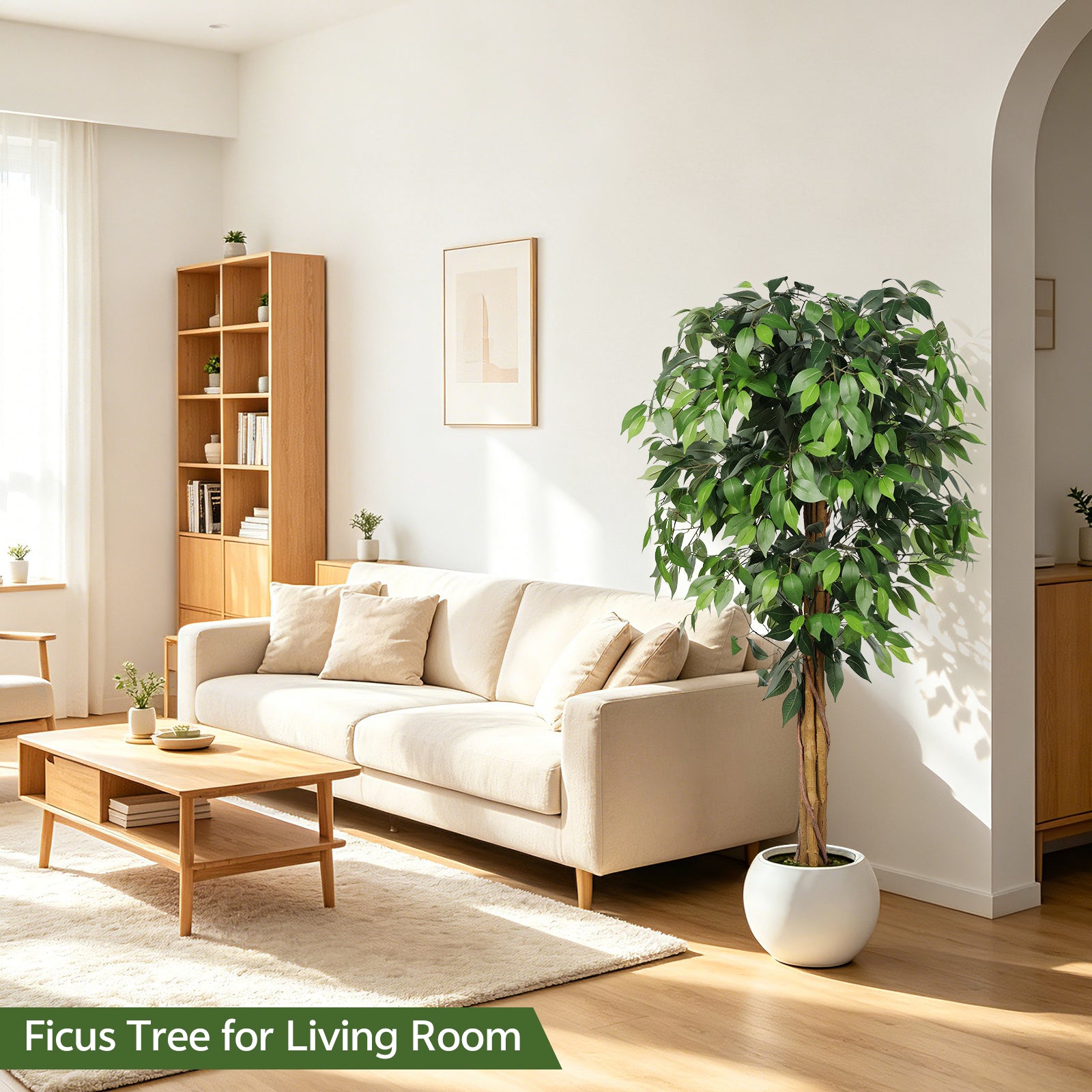 5’ Artificial Ficus Tree
