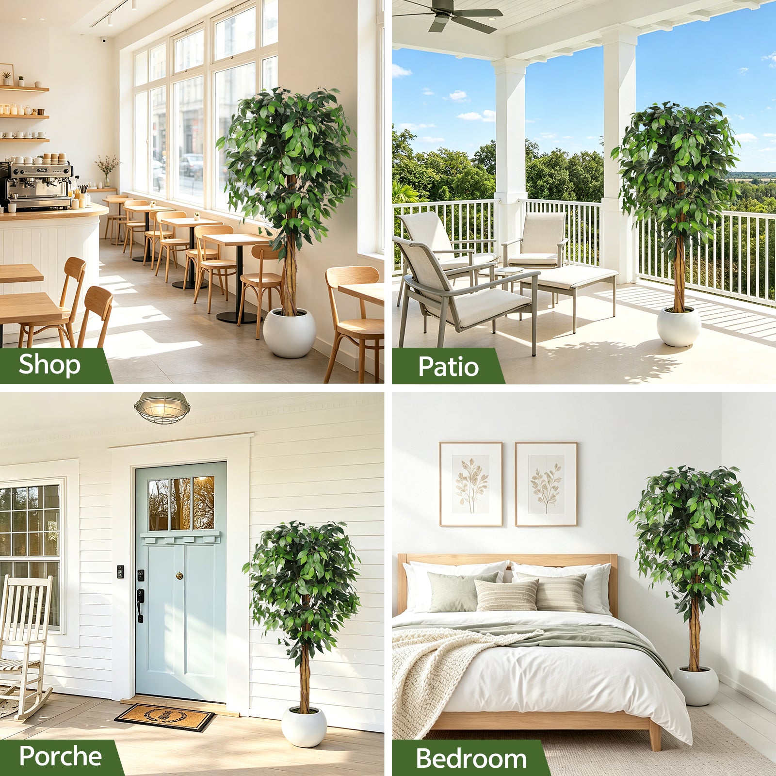 5’ Artificial Ficus Tree