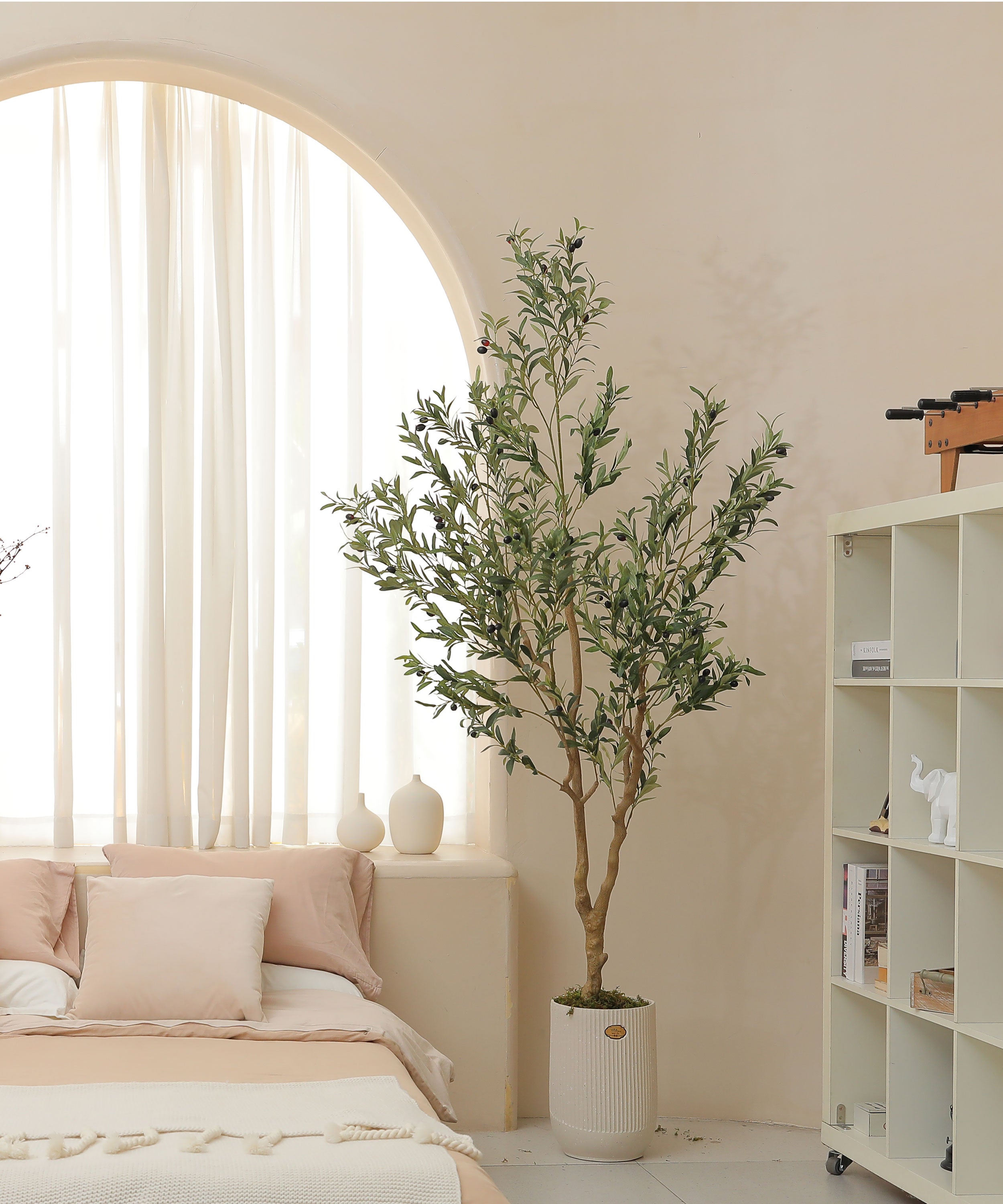 7ft olive tree branch