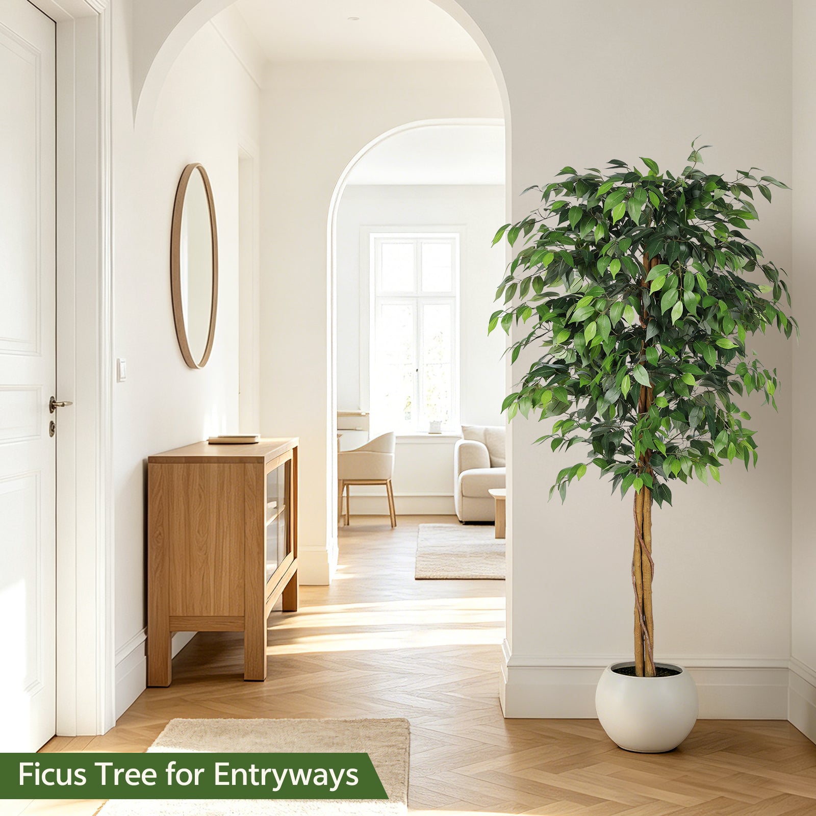 6’ Artificial Ficus Tree