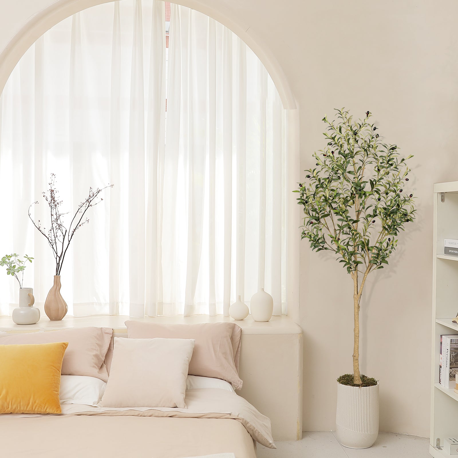 6’ Faux Olive Tree