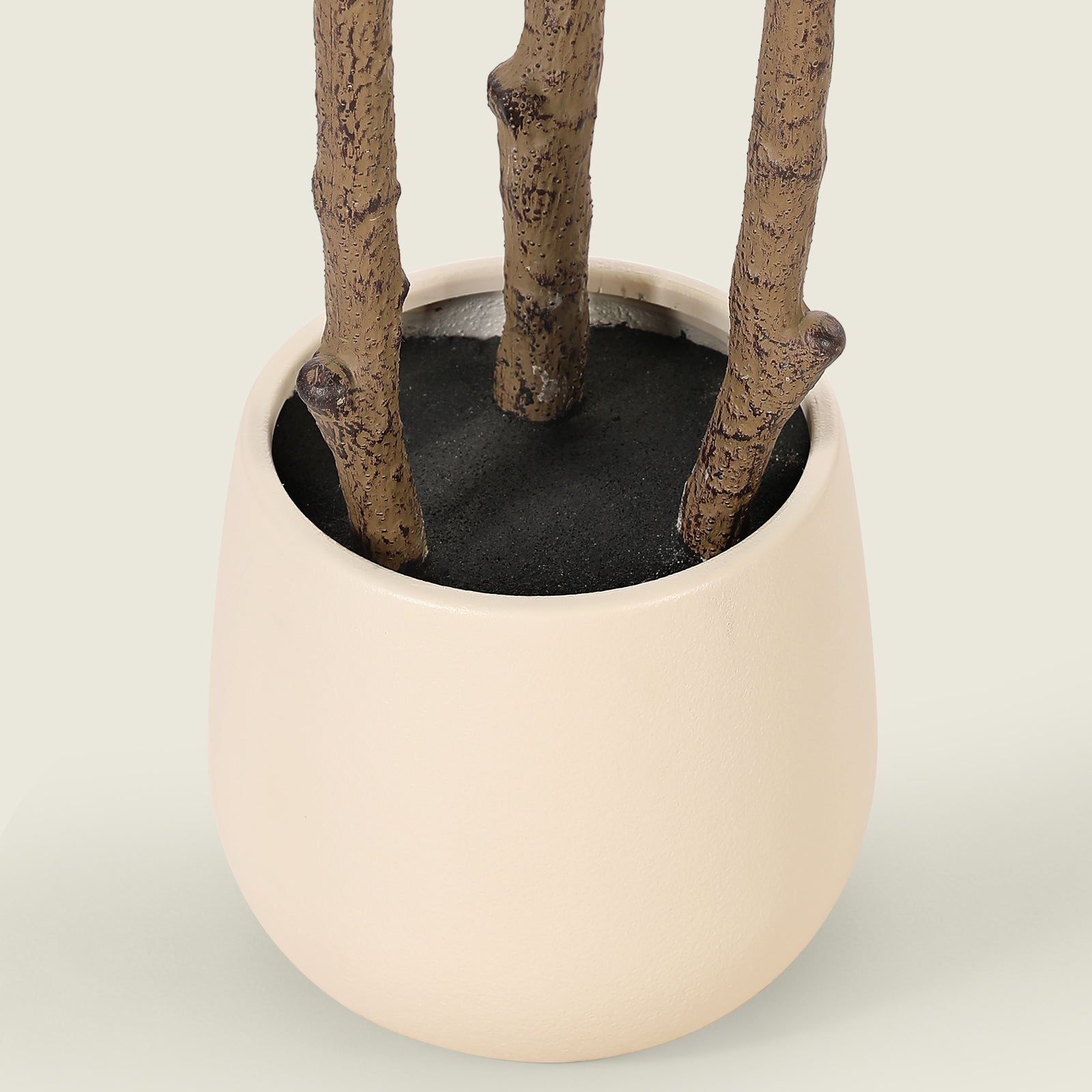 6’Fiddle Leaf Fig Tree with Planter