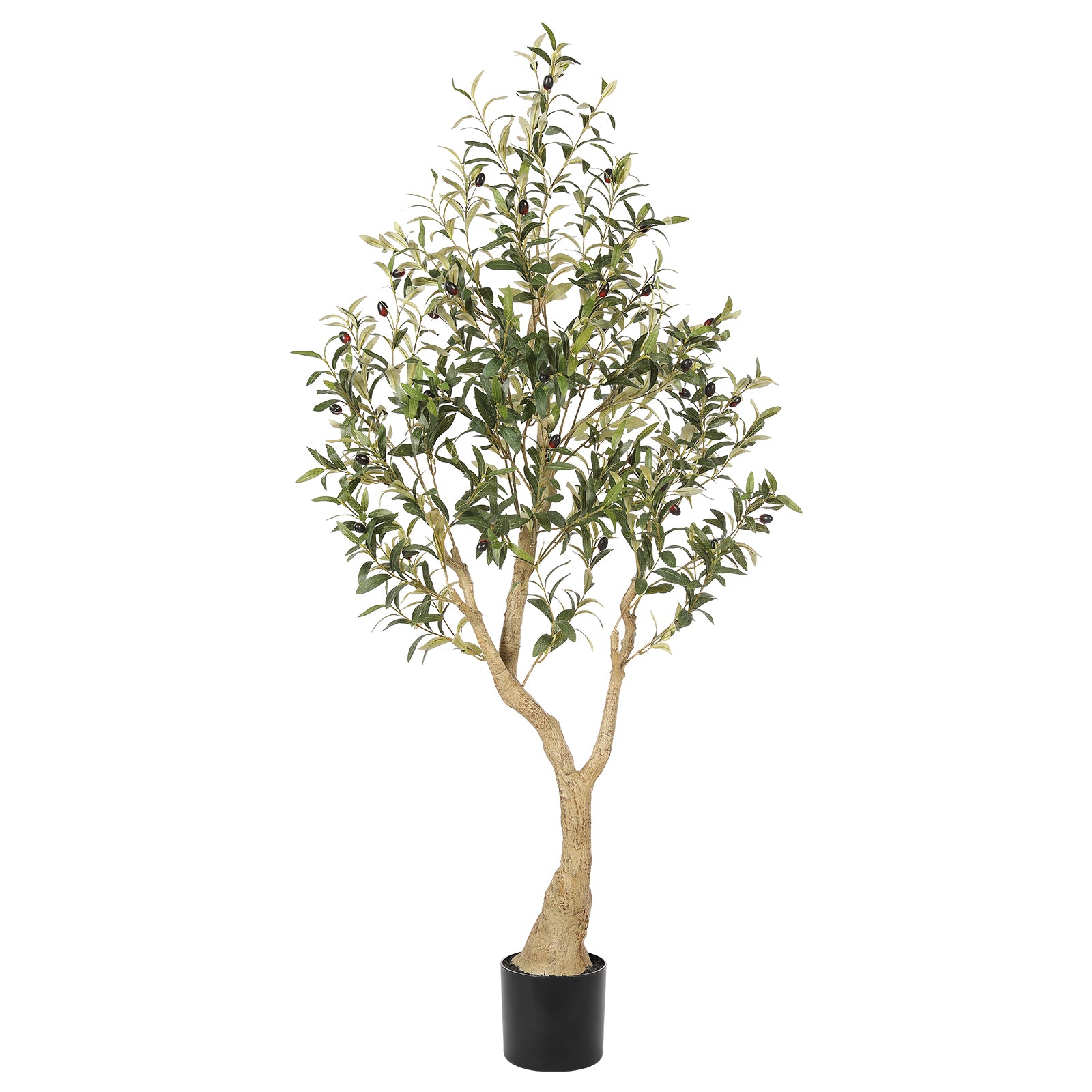 Realead 5’ Curved Olive Tree
